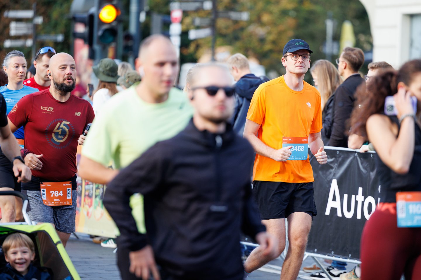 „Swedbank Vilniaus maratono“ akimirkos.<br> T.Bauro nuotr.