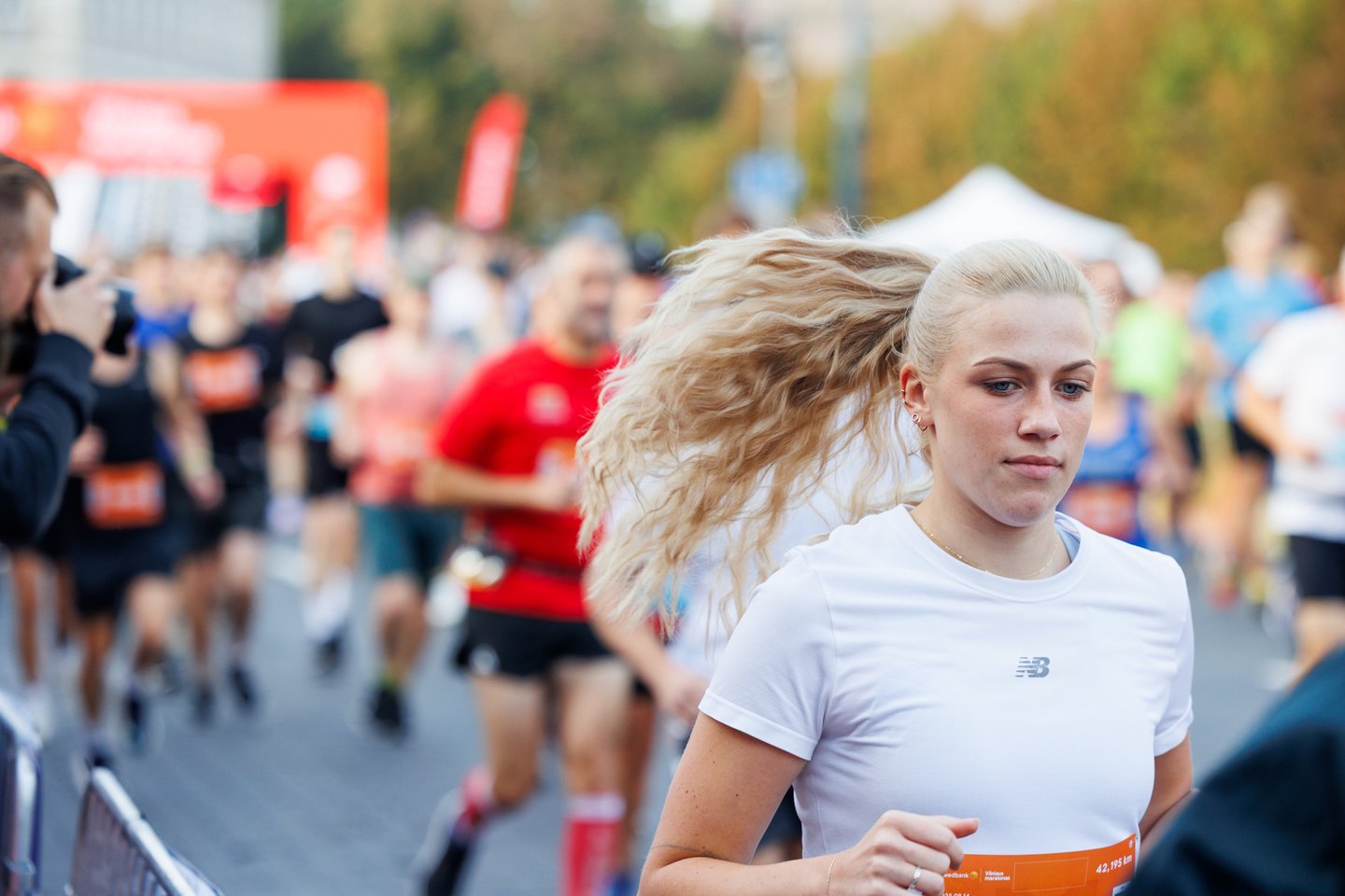 „Swedbank Vilniaus maratono“ akimirkos.<br> T.Bauro nuotr.