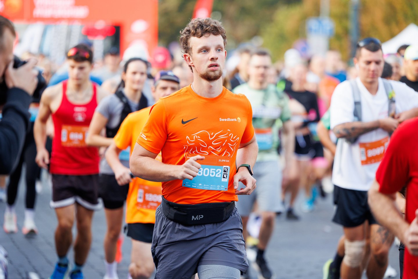 „Swedbank Vilniaus maratono“ akimirkos.<br> T.Bauro nuotr.