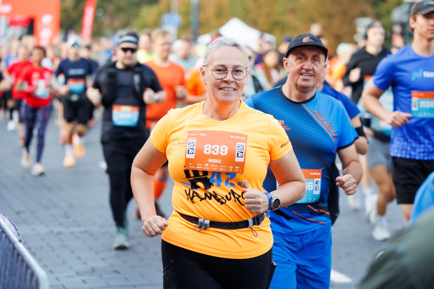 „Swedbank Vilniaus maratono“ akimirkos.<br> T.Bauro nuotr.