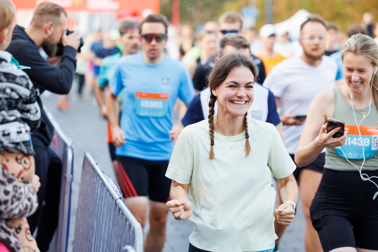 „Swedbank Vilniaus maratono“ akimirkos.<br> T.Bauro nuotr.