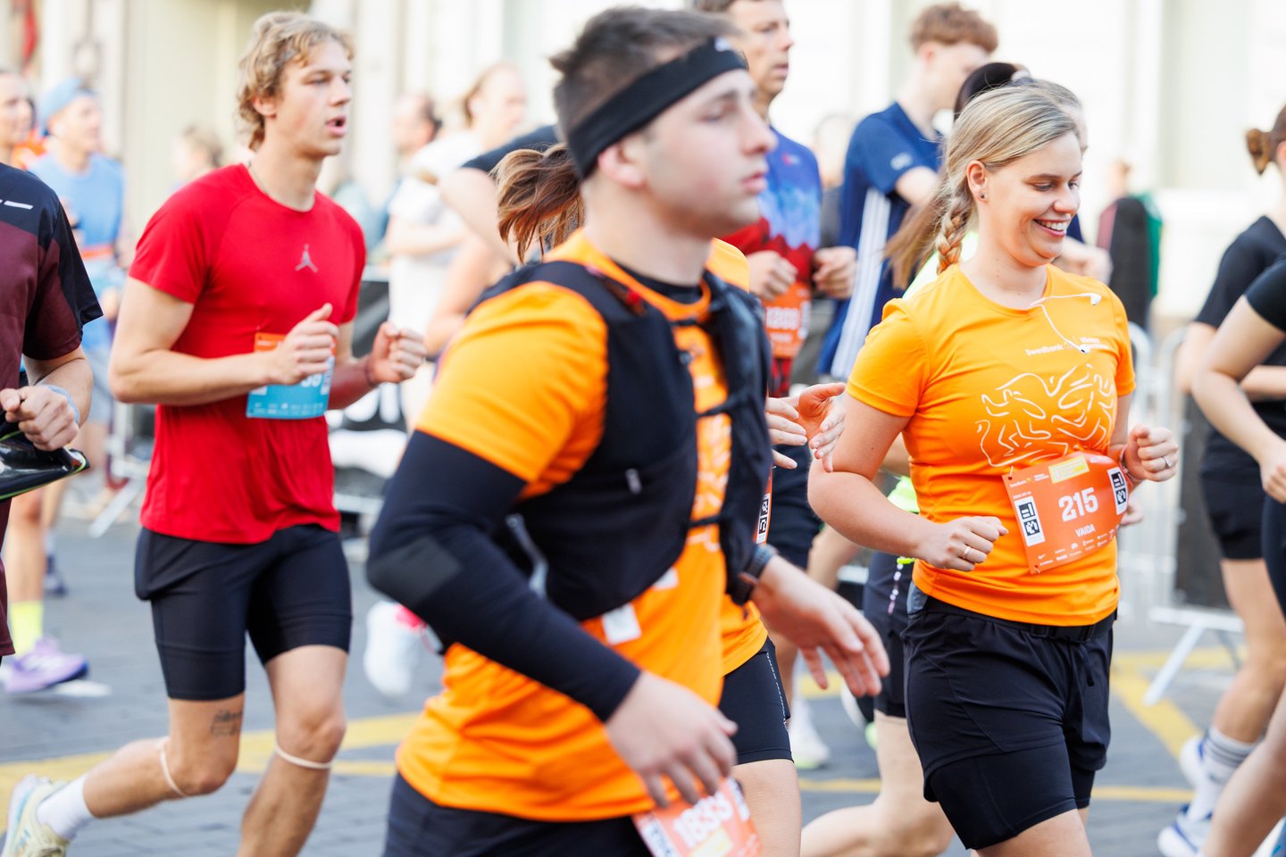„Swedbank Vilniaus maratono“ akimirkos.<br> T.Bauro nuotr.