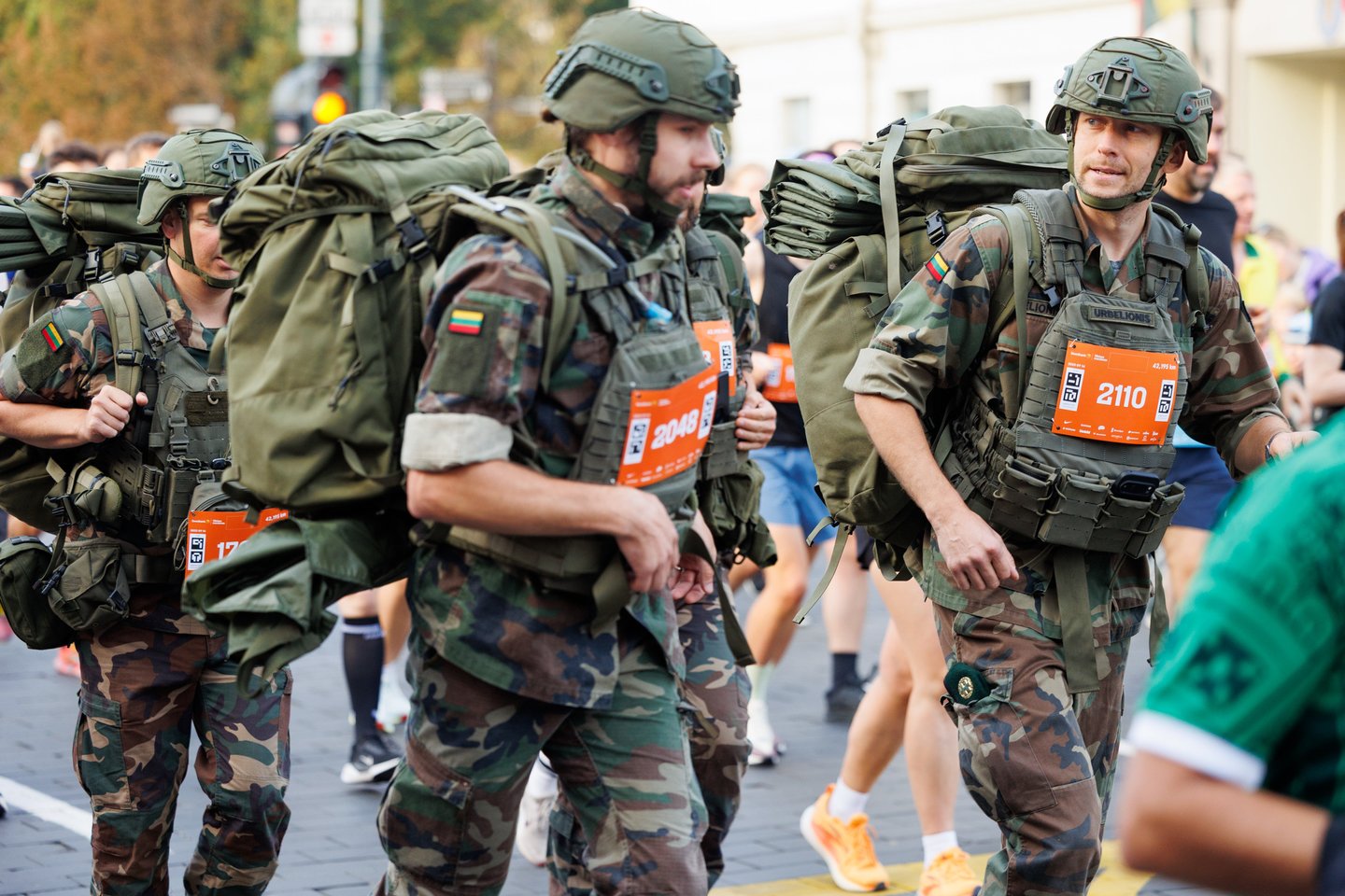 „Swedbank Vilniaus maratono“ akimirkos.<br> T.Bauro nuotr.