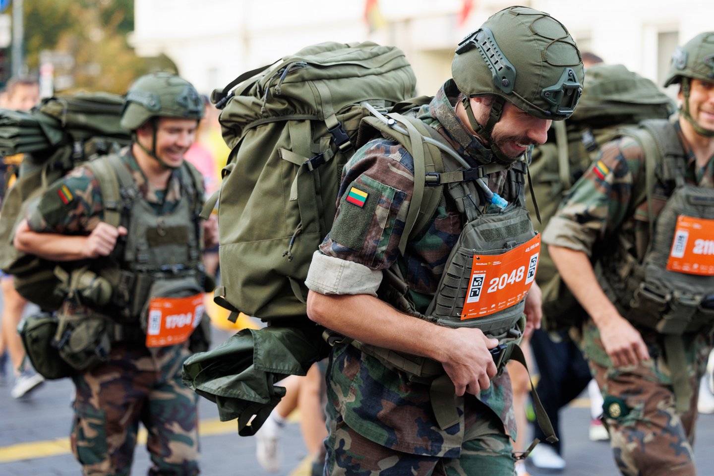 „Swedbank Vilniaus maratono“ akimirkos.<br> T.Bauro nuotr.