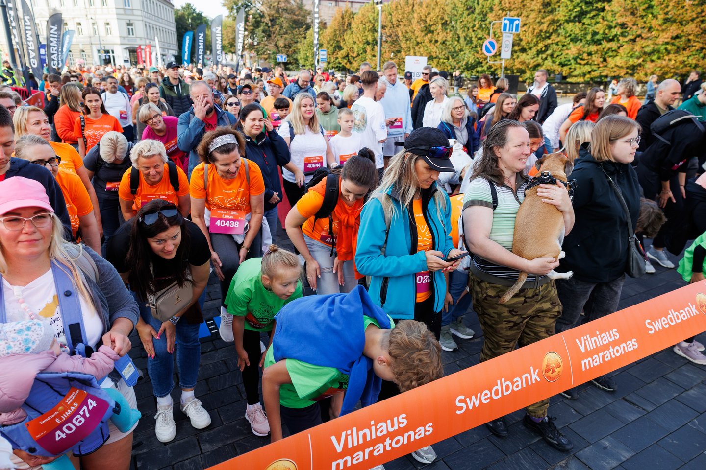 „Swedbank Vilniaus maratono“ akimirkos.<br> T.Bauro nuotr.