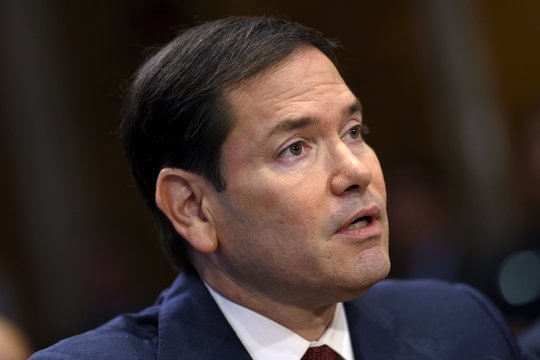 Į Izraelį paramai pareikšti atvyko JAV valstybės sekretorius