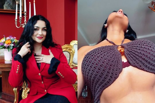 Giulijos dukra Monika Falcon paviešino kraują kaitinantį kadrą: pademonstravo kūno linijas