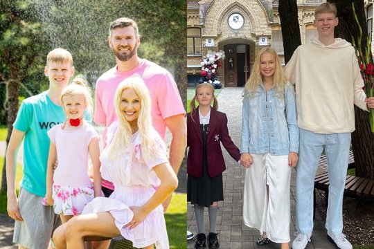 Darjušo ir Editos Lavrinovičių šeimoje – ypatinga šventė: sūnus žengia į naują etapą