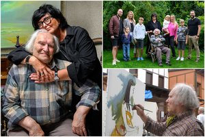 88-erių Klaipėdos garbės pilietis E. Malinauskas: geriausia dovana – tėvo diržas