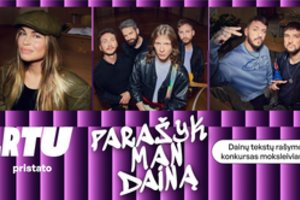 Paauglių kanalas LRTU kviečia moksleivius kurti dainų tekstus žymiems šalies atlikėjams