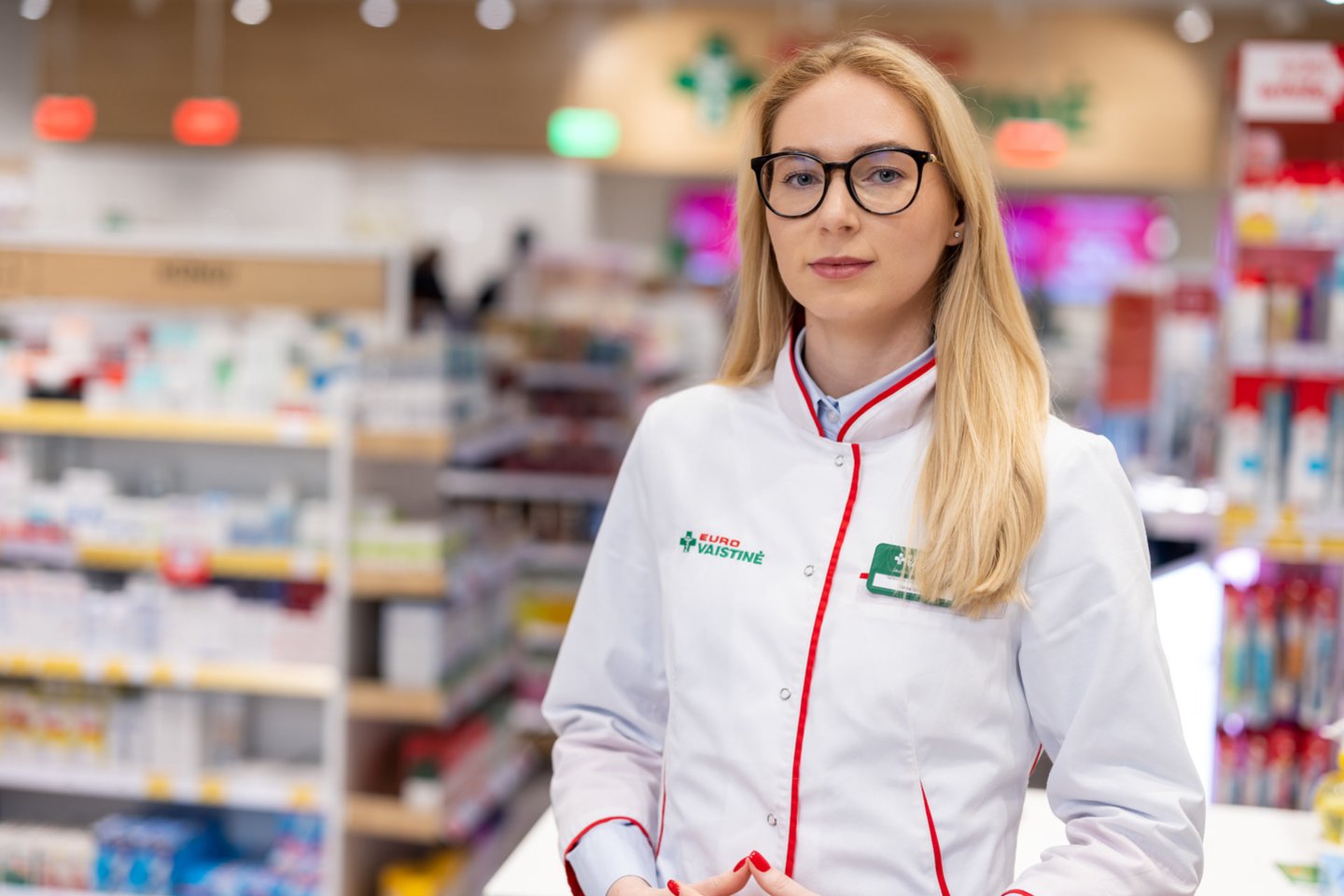 vaistininkė Toma Gečienė<br>Pranešimo žiniasklaidai nuotr.