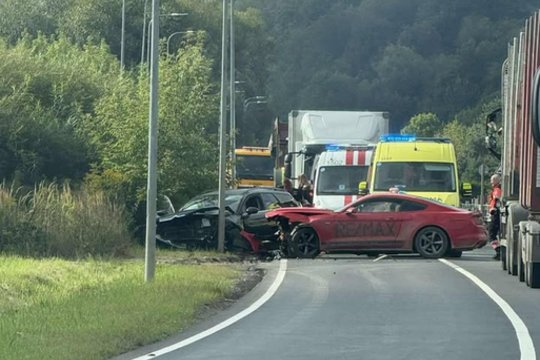 Avaringame Kauno kelio ruože – dar vienas labai skaudus susidūrimas