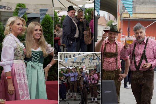 „Oktoberfest“ dvasia užliejo Vilnių: sostinė tapo maža Bavarija