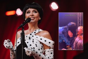 Žaibiškai plinta įrašas iš Monikos Liu koncerto: jauną gerbėją apdovanojo bučiniu į lūpas