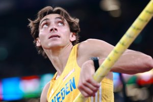 A. Duplantis jau 14 kartą pagerino pasaulio rekordą