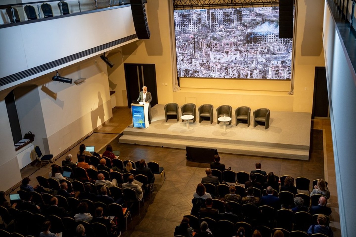 Sacharovo centro organizuota konferencija.<br>Jono Petronio nuotr.