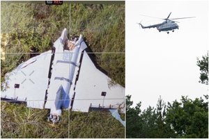 Paaiškėjo, iš kur buvo paleistas liepą Lietuvoje nukritęs rusų dronas su sprogmenimis