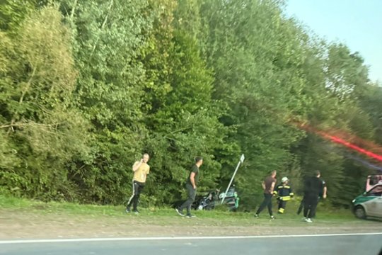 Per avariją Prienų rajone nukentėjo nėščia vairuotoja