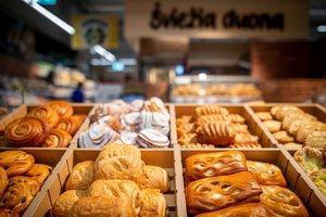 Šviežia, nebrangu ir alkį numalšina akimirksniu: „Iki“ atskleidė, kokias bandeles perka į mokyklas grįžę mokiniai