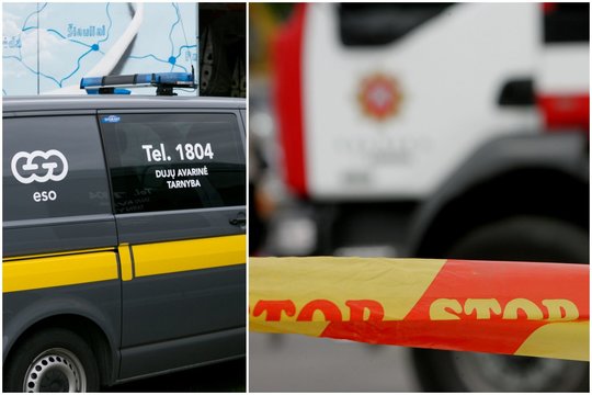 Paaiškėjo daugiau aplinkybių, kaip buvo pažeistas dujotiekis Palangoje – ESO teigia, kad incidentas pilnai likviduotas