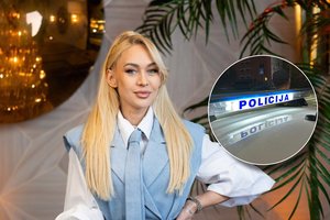 Neatpažįstamai pasikeitusi Oksana Pikul buvo sustabdyta policijos