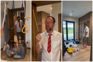 Trijų vaikų tėtis Simonas Urbonas išdavė, kaip namuose sprendžia konfliktus