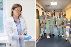 Gydytoja Patricija griauna seną stereotipą – pacientai stebisi: „Kaip čia moteris chirurgė“