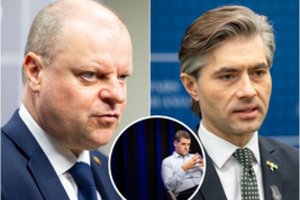 Iš S. Skvernelio – provokuojantis klausimas K. Budriui dėl R. Žemaitaičio