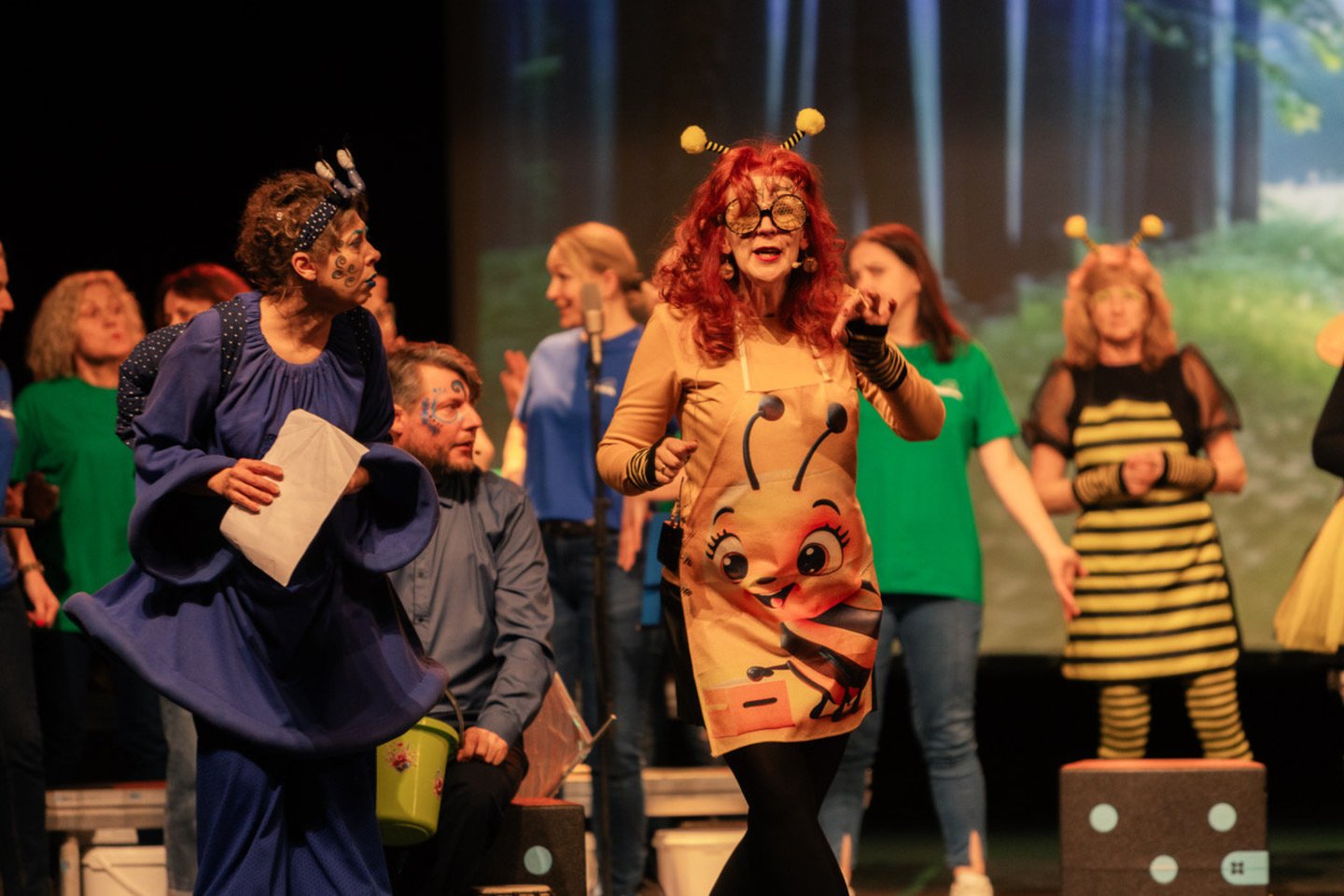 Vaidilos teatras pradeda naują sezoną ypatinga premjera – lietuvišku miuziklu vaikams „Mėlyna sraigė“.