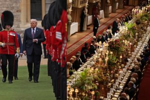 Paaiškėjo valstybinio banketo meniu: tai, ką valgė britų monarchai ir D. Trumpas – pribloškia