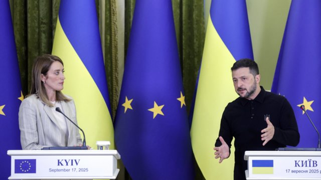 „Rusija neturi jėgų naujiems puolimams“: V. Zelenskis prabilo apie didelius Maskvos nuostolius