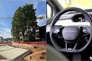 Automobilių centre – neįprastas reginys: tokių sprendimų dažnai neišvysite