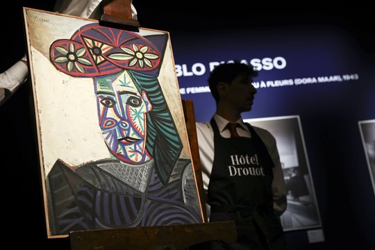 Paryžiaus aukcione pristatytas naujas Picasso tapytas portretas