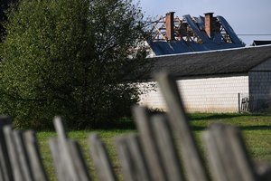 Iš Lenkijos – naujausia informacija dėl per Rusijos dronų įsiveržimą nukentėjusio namo