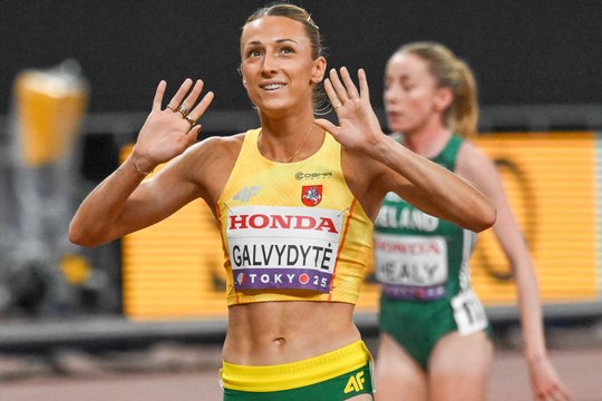 Gabija Galvydytė – pasaulio lengvosios atletikos čempionato pusfinalyje