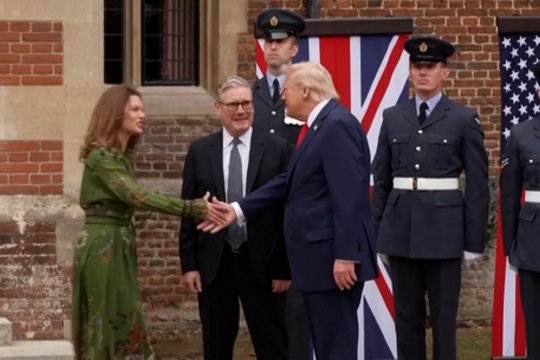 K. Starmeris šiltai pasitiko D. Trumpą: paskelbė apie abiejų šalių susitarimą