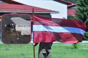 Latvijos pajūryje rastos drono nuolaužos: į įvykio vietą pasiųsti ekspertai