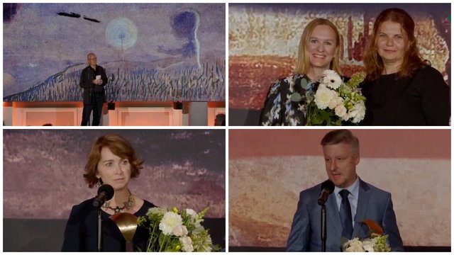 M. K. Čiurlionio kūrybos elementais nuaidėjo „Europos burės 2025“ apdovanojimai: išrinkti geriausi projektai