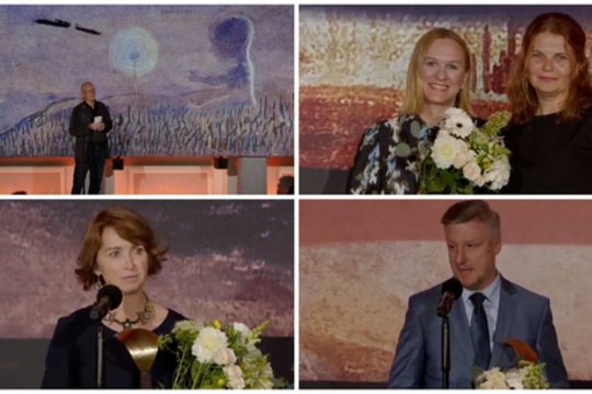 M. K. Čiurlionio kūrybos elementais nuaidėjo „Europos burės 2025“ apdovanojimai: išrinkti geriausi projektai