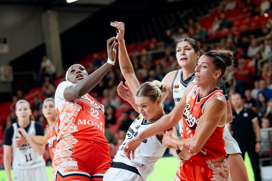 Į Eurolygą besiveržianti „Kibirkštis“ į Prancūziją lemiamam mačui vežasi 11 taškų persvarą