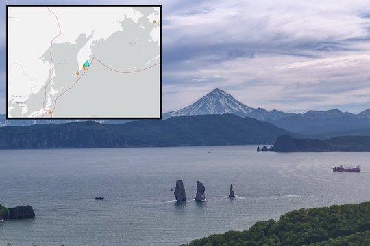 Šalia Kamčiatkos – dar vienas smarkus žemės drebėjimas: atšauktas cunamio pavojus