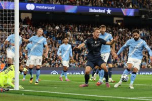 „Manchester City“ ir „Barcelona“ Čempionų lygoje startavo pergalėmis, įvarčiais lijo Frankfurte