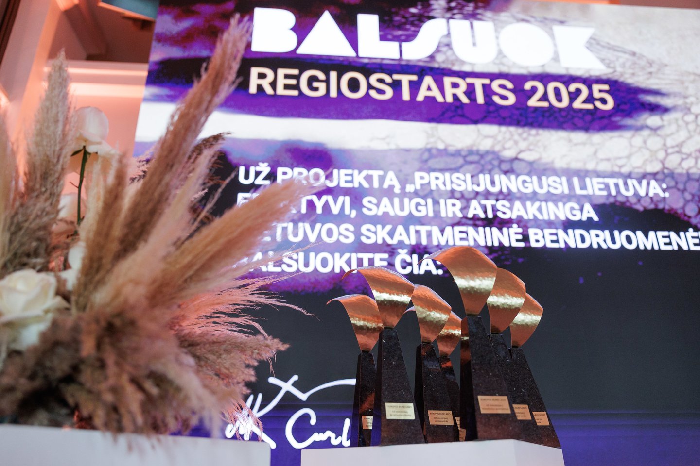 Prezidentūroje įteikti „Europos burių 2025“ apdovanojimai – tradicija, kuri kasmet parodo, kaip Europos Sąjungos (ES) investicijos keičia Lietuvą.<br>V.Skaraičio nuotr.