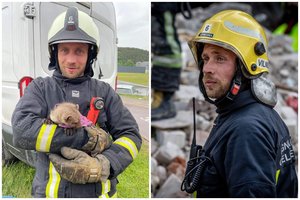 Ugniagesys traukia iš mirties žmones ir ne tarnybos metu: neskaičiuoja, kiek gyvybių yra išgelbėjęs
