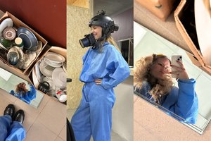 Atlikėja Elvija filmavimo metu išdaužė viską, ką galėjo