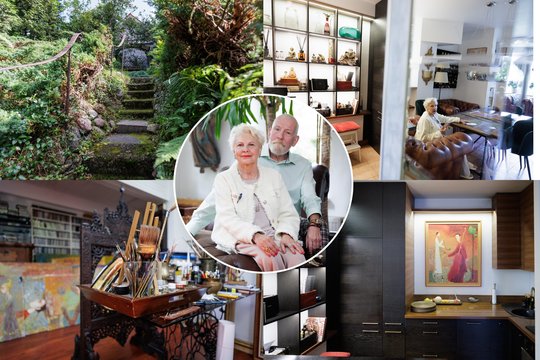 Dailininkas A. Žilys atvėrė savo išskirtinį namą Antakalnyje: čia – tarytum dvaras, o garaže netrūksta vyriškų žaisliukų