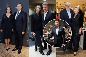 E. Montvidas jubiliejų atšventė LVSO: sezono pradžią atidarė ir Karolina Meschino su tėvu Antonio 