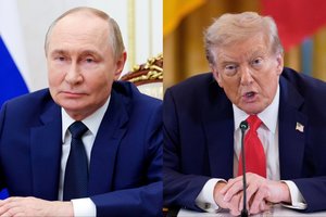 Iš Kremliaus – reakcija į skambų D. Trumpo pareiškimą apie V. Putiną