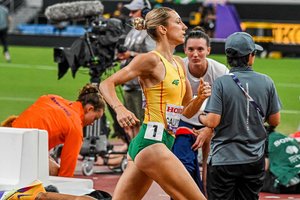 Asmeninį rekordą pasaulio čempionato pusfinalyje pagerinusi G. Galvydytė: rezultatai kalba patys už save