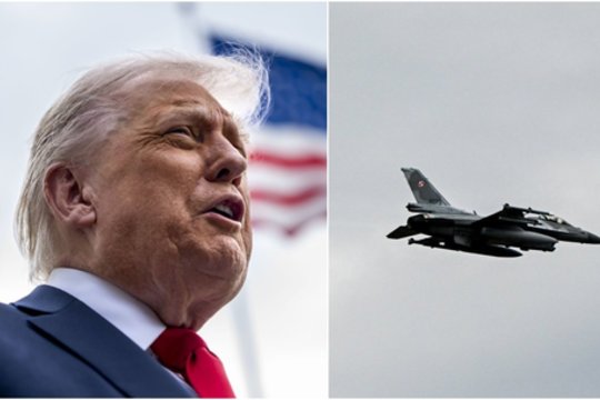 D. Trumpas tikina, kad Rusijos naikintuvų incidentas Estijoje jam labai nepatinka: „Tai gali būti didelė problema“